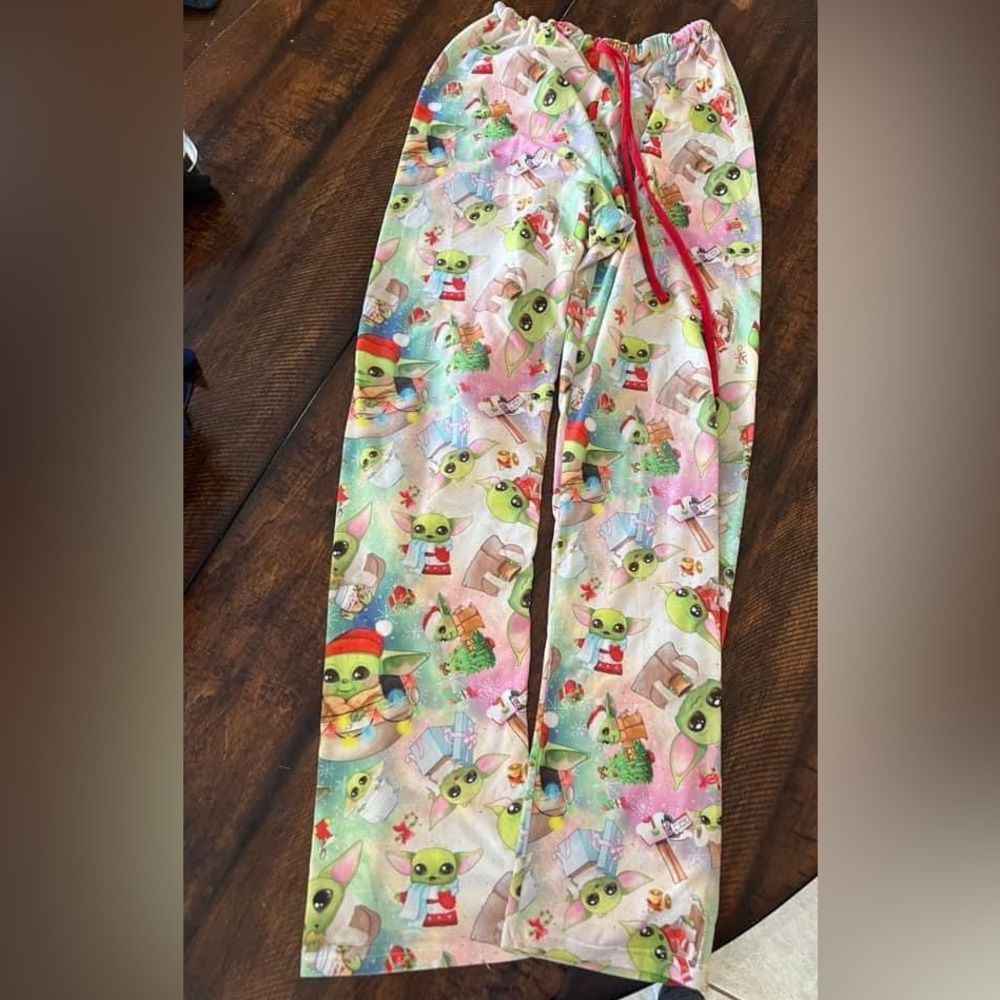 Baby Yoda/Grogu pj bottoms